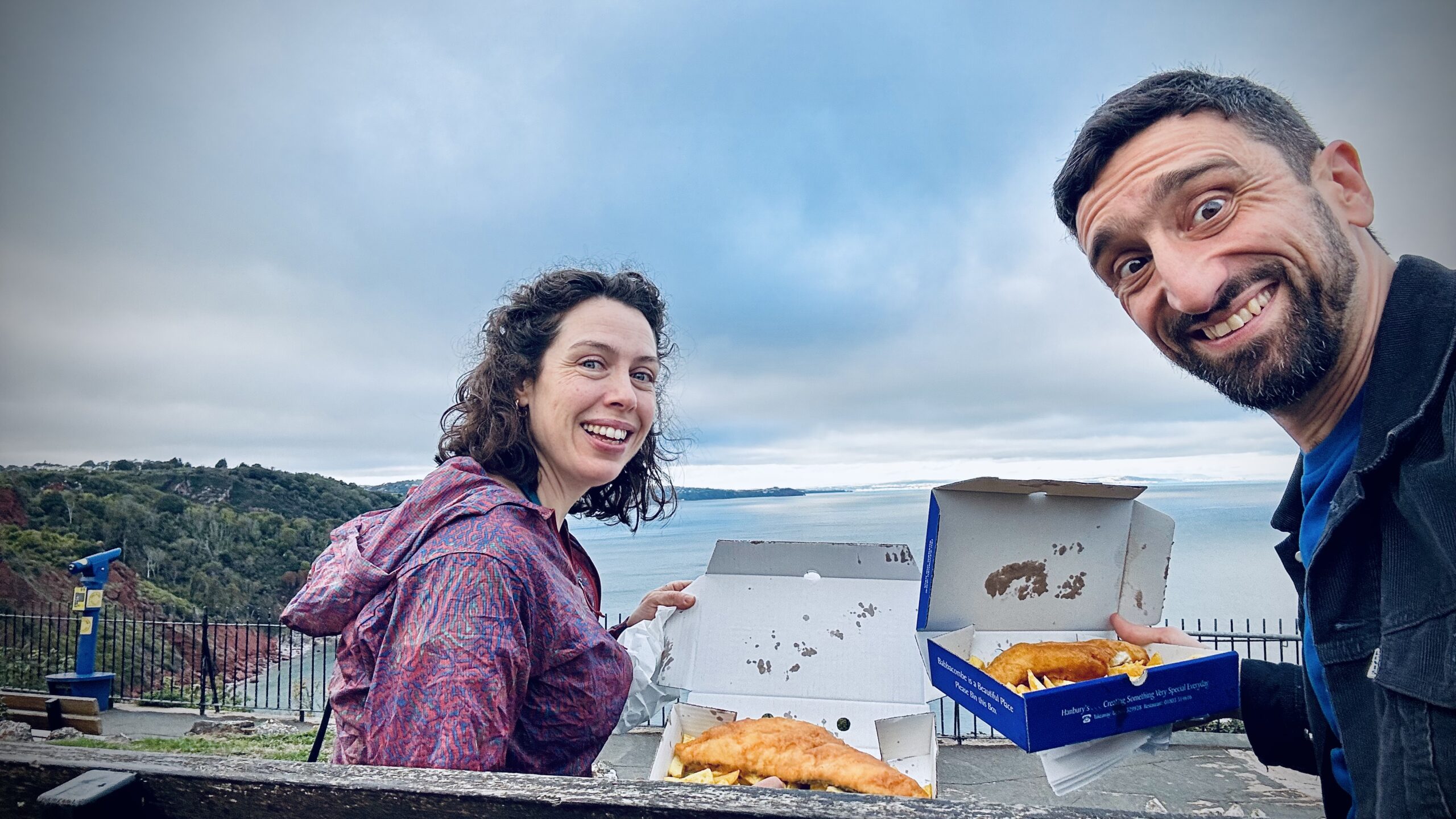 The best fish & chips Josie has ever had, from Hanbury’s takeaway